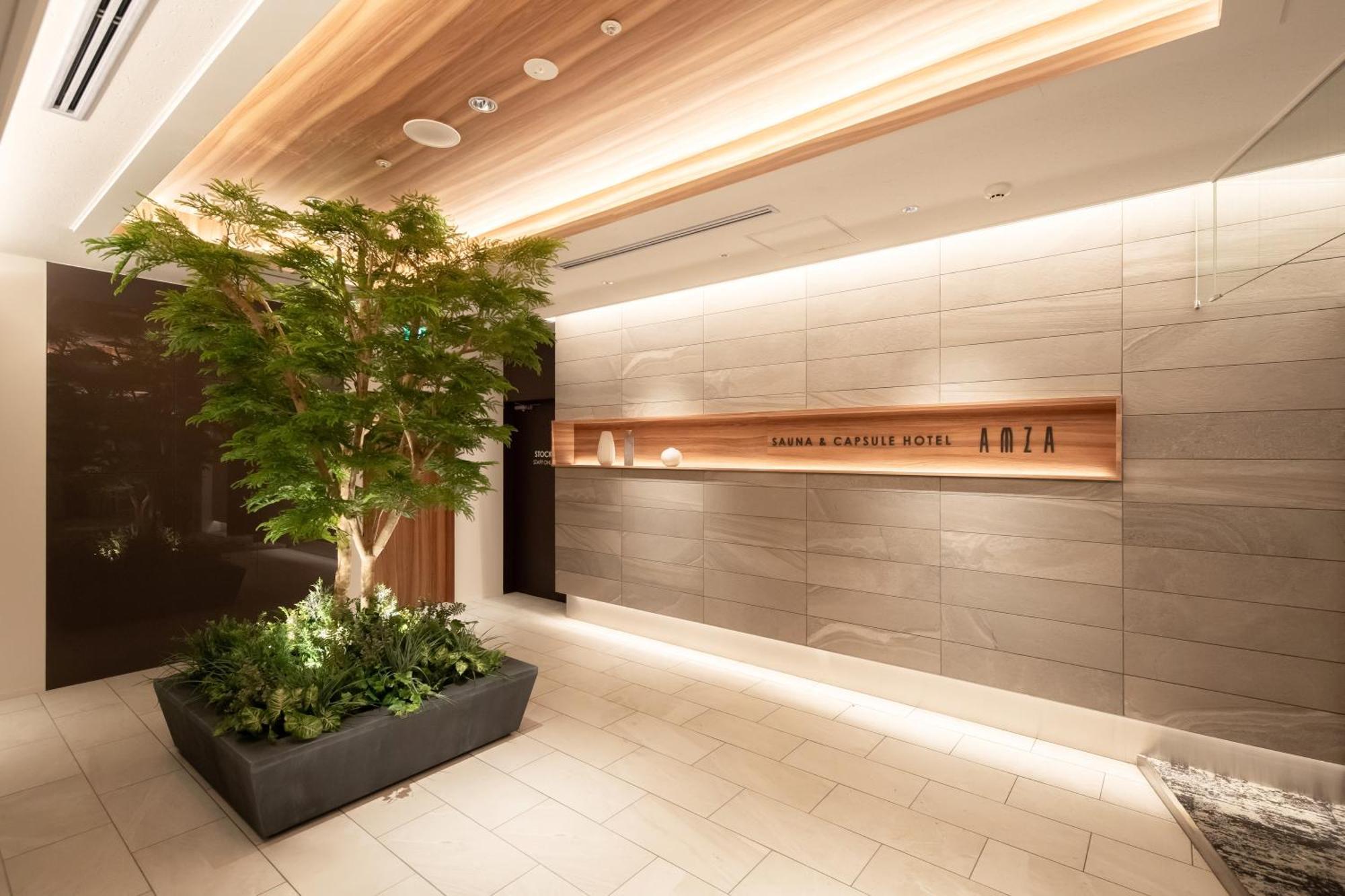 Sauna & Capsule Amza Ōsaka Exterior foto